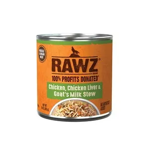 12/10oz Rawz Dog Stew Chicken/Chk Liv/Go - Dog/Cat Supplements